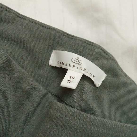 RW&CO NEW Camber & Grace Grey Petite Skinny Dress Pants - Picture 3 of 9
